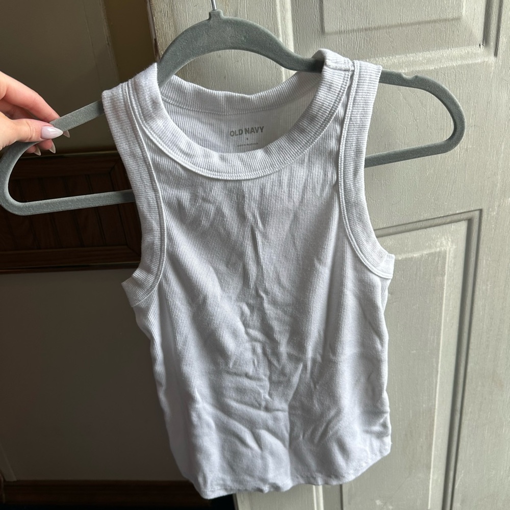 Old Navy White Tank Top